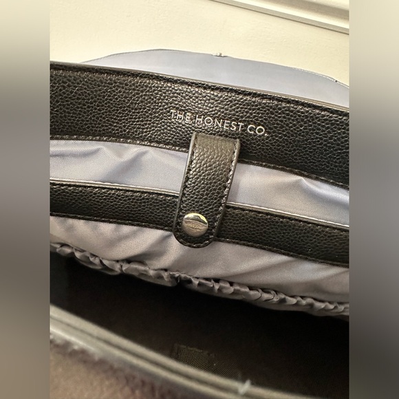 The Honest Company Gray Baby Bag